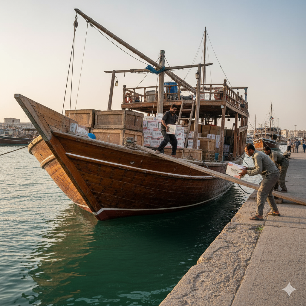 واردات از گناوه